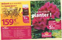 Chaque mois, Delbard distribue un mini catalogue avec les offres du moment.