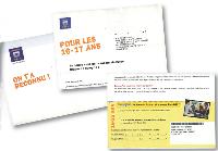 Dans sa communication vers la cible jeunes des 16-25 ans, La Banque Postale adopte un ton plus décalé que pour ses courriers vers les cibles plus traditionnelles.