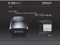 Pour le lancement de son téléphone, le Meridiist, Tag Heuer a misé sur un mini site dédié.