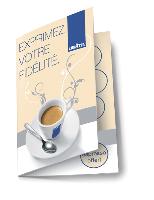 Disponible chez les revendeurs Lavazza, cette carte donne droit à un café offert pour neuf consommés.