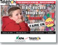Afin de générer des dons, l'AFM- Téléthon a lancé deux campagnes d'e-mailing avec Directinet.