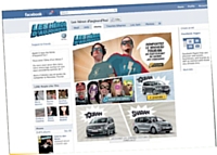 La campagne de Volkswagen Les Héros d'aujourd'hui, a affiché plus de 1 000 fans sur la page Facebook dédiée à l'événement.