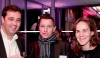 Philippe Bourriot (Mediapost), Arnaud Dubin et Sophie Dobel (Mediapost).