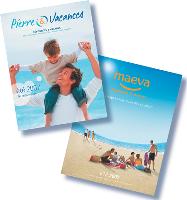 Les magazines été 2007 de Pierre & Vacances et de Maeva ont été déclinés en cohérence avec les campagnes publicitaires.