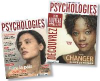 La nouvelle formule de Psychologies Magazine, à droite, s'est étoffée d'une quinzaine de pages.