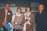 1 Jean-Christophe Beau (Market Vision), Sophie rivet (Market Vision), Anita Hughey (Henkel France) et Christophe Féry (tarsus/Semo).