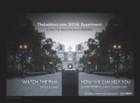 Le site américain de recherche d'emploi Theladders.com s'adresse à ceux qui gagnent plus de 100 000 $ par an. Il a réalisé récemment une campagne de street marketing impactante.