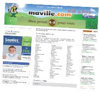 Créé par Ouest France et six autres groupes de PQR, Maville.com réunit des petites annonces, des actualités et des idées de sortie dans plus de 70 villes.