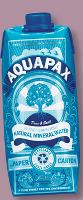 Proposer un pack a priori peu compatible avec le produit, c'est le concept retenu par Drinkiz pour son eau Aquapax.