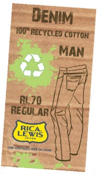 Au printemps, Rica Lewis lancera un jean en coton recyclé, conçu à partir de chutes de tissu.