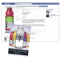 Les internautes ont choisi le nouveau parfum de Vitaminwater via Facebook.