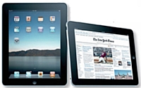 Offrant un confort de lecture [proche de celui du journal papier, l'iPad intéresse aussi les éditeurs de presse.