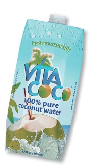 L'eau de coco, plébiscitée par les marques de jus de fruits.