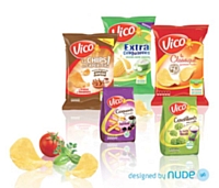 Nude a accompagné Vico lors du récent positionnement de la marque, en créant un autre logo et en relookant le packaging.