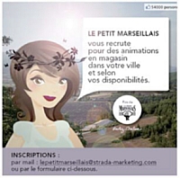 Le Petit Marseillais recrute des animatrices sur les réseaux sociaux.