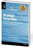 Stratégie océan bleu, «Comment créer de nouveaux espaces stratégiques», par W. Chan Kim et Renée Mauborgne, Pearson, collection Village Mondial, 288 pages, 2005.