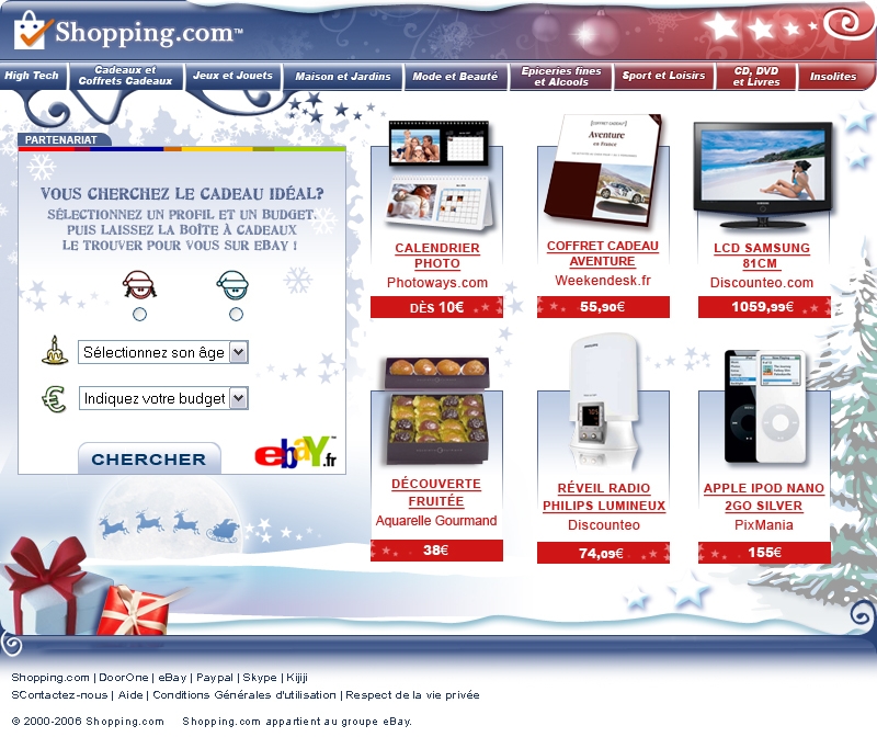 Shopping.com prépare les fêtes de fin d'année avec fetedushopping.com