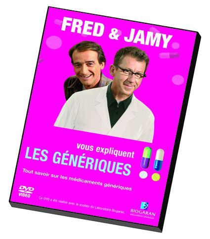 Fred et Jamy font campagne pour les génériques