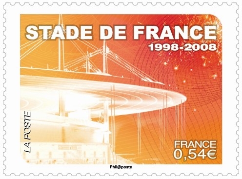 Pour ses 10 ans, le Stade de France s'offre un timbre