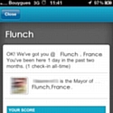 Flunch propose la géolocalisation avec Foursquare