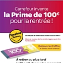 Carrefour offre 100 euros à ses clients