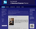 American Express France sort son blog