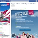 Voyages-sncf.com invite au voyage à plusieurs sur Facebook