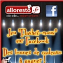Alloresto fait le jeu sur Facebook