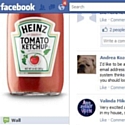 Heinz lance un nouveau produit sur Facebook