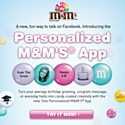 M&M's U.S.A. parle en bonbons sur Facebook