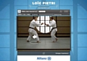 Allianz lance un jeu dédié au judo sur YouTube