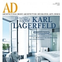 Karl Lagerfeld signe un numéro du magazine 'Architectural Digest'