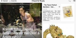 Van Cleef & Arpels, premier magazine de marque sur l'application Flipboard