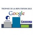 Trophées de la réputation 2013 : Google, Danone et Michelin sur le podium
