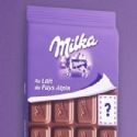 Milka retire un carré de chocolat de toutes ses tablettes