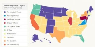 Bit.ly : une carte des actualités partagées en temps réel aux États-Unis
