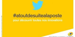 La Poste met en avant ses innovations via Twitter