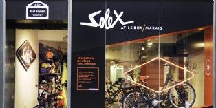 Premier magasin Solex - rue de la Verrerie à Paris