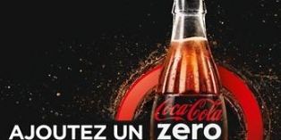 Coca-Cola zero propose d'ajouter un zéro