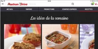 Auchan Drive : une nouvelle application mobile multidevice
