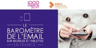Plus de 40% des emails en France ouverts depuis un smartphone ou une tablette