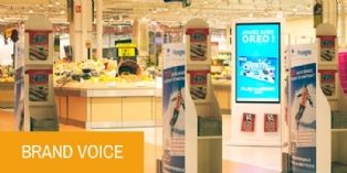 Des écrans DOOH pensés pour la grande consommation