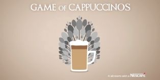 Nescafé joue au latte art version Game of Thrones