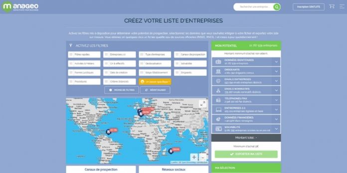 Manageo lance 'mList', outil de création de segments BtoB