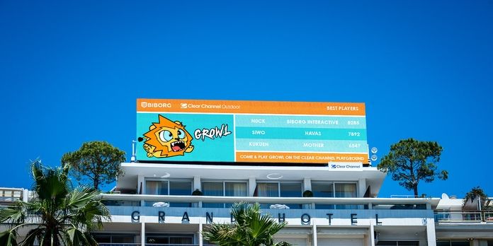 Clear Channel Outdoor creates interactive football game at Cannes