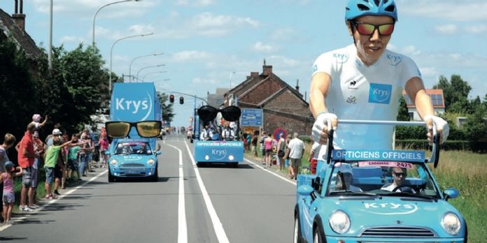 Marketing sportif : le Tour de France vu par Krys
