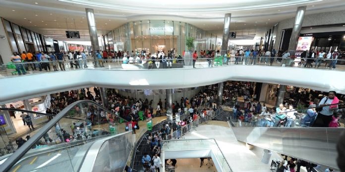 Le Mall of Africa de Johannesburg, le plus grand centre commercial d'Afrique, témoigne de la vitalité du commerce africain en général, et de celui du luxe en particulier.