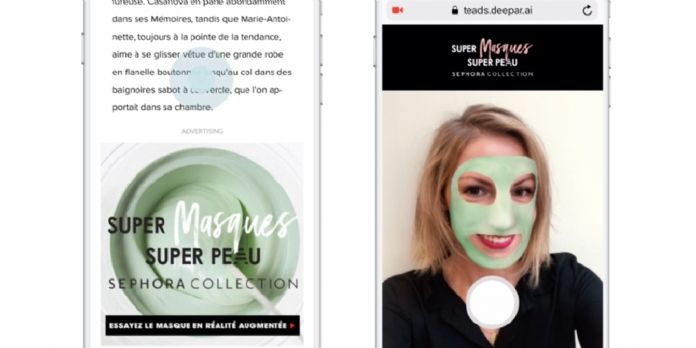 Sephora mise sur la publicité en réalité augmentée