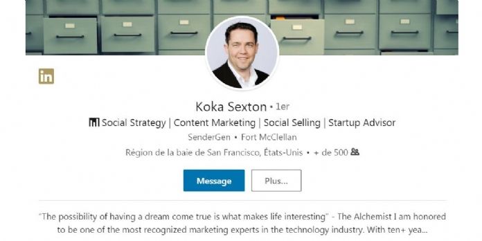 Koka Sexton : 'C'est au marketing de gérer le social selling'