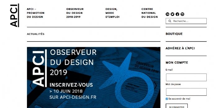 L'APCI donne le coup d'envoi de l'Observeur du design